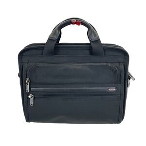 Tumi Nylon Portfolio Organizer Bag OS Black